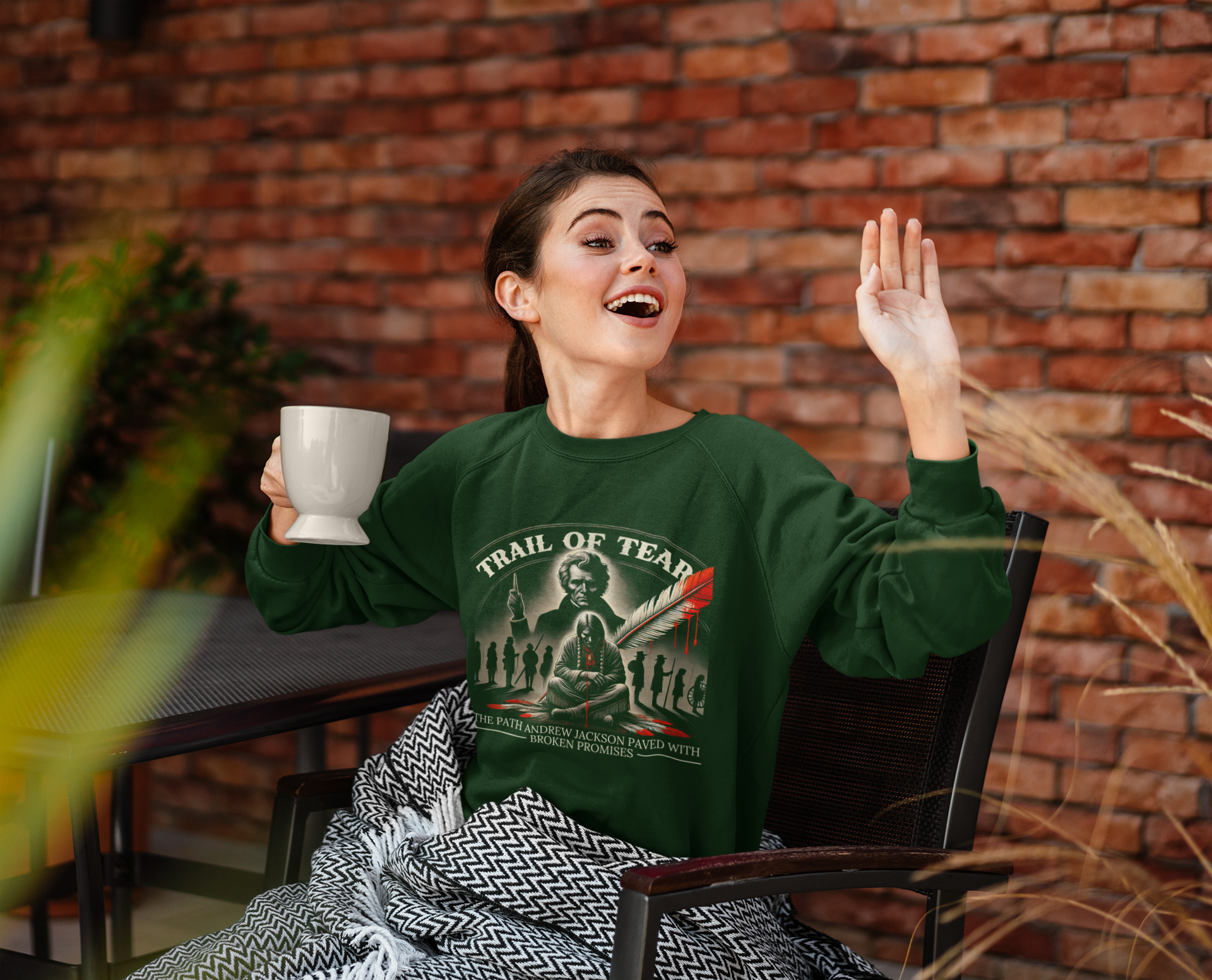 "Chumani" | Trail Of Tears | Crewneck Sweatshirt