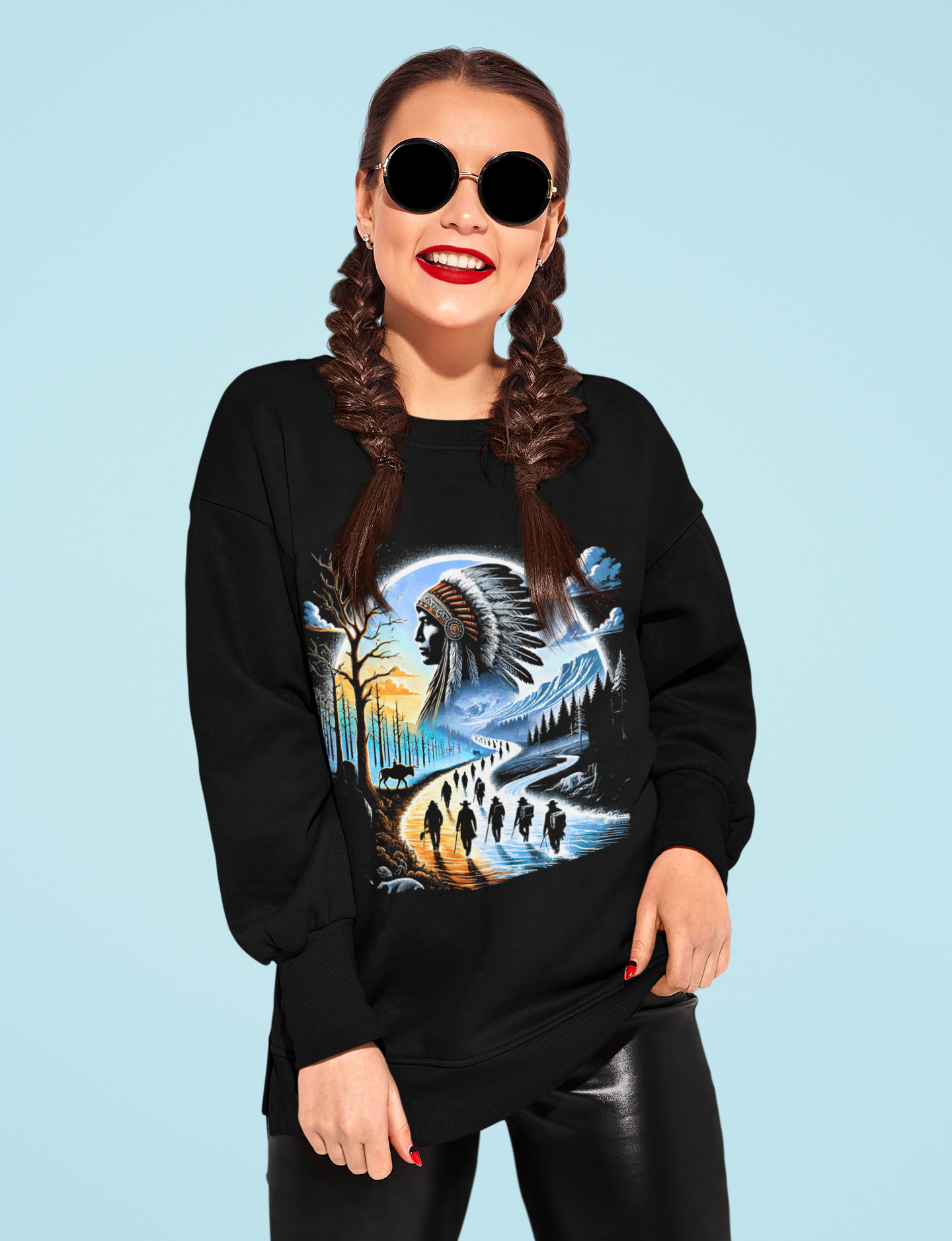 "Leotie" | Trail Of Tears | Crewneck Sweatshirt