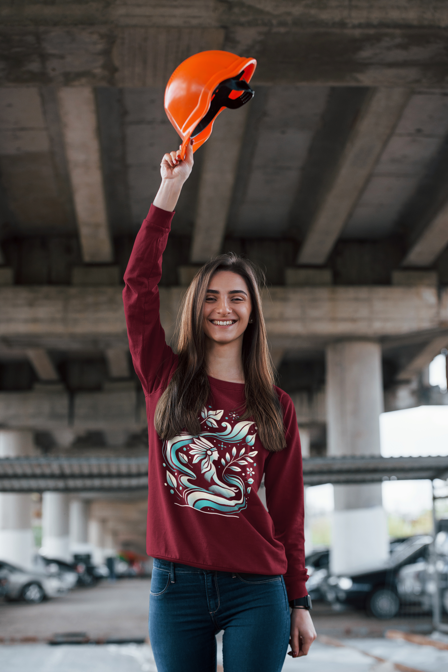 "Chimalis" | Peace | Crewneck Sweatshirt