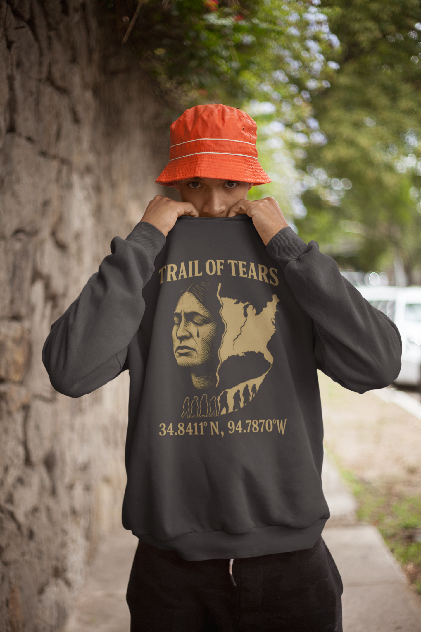 "Sundaraq" | Trail Of Tears | Crewneck Sweatshirt