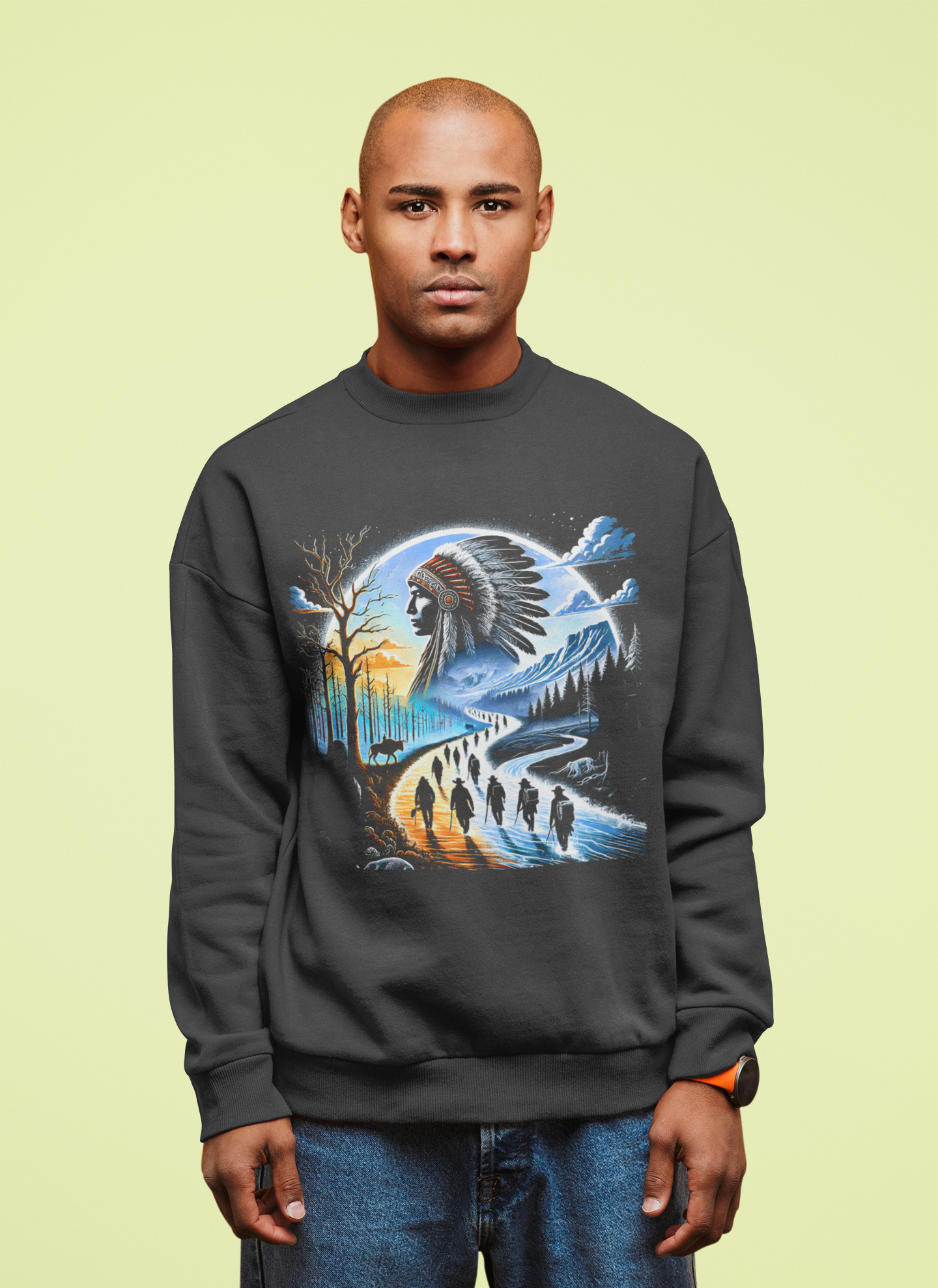 "Leotie" | Trail Of Tears | Crewneck Sweatshirt