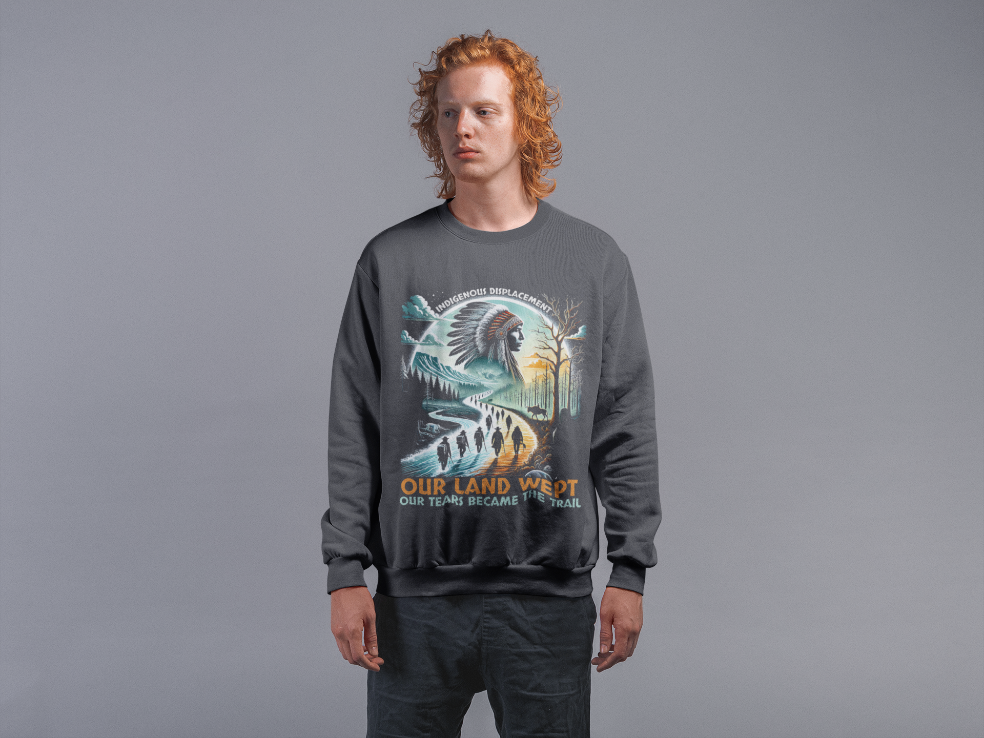"Hiawatha" | Trail Of Tears | Crewneck Sweatshirt
