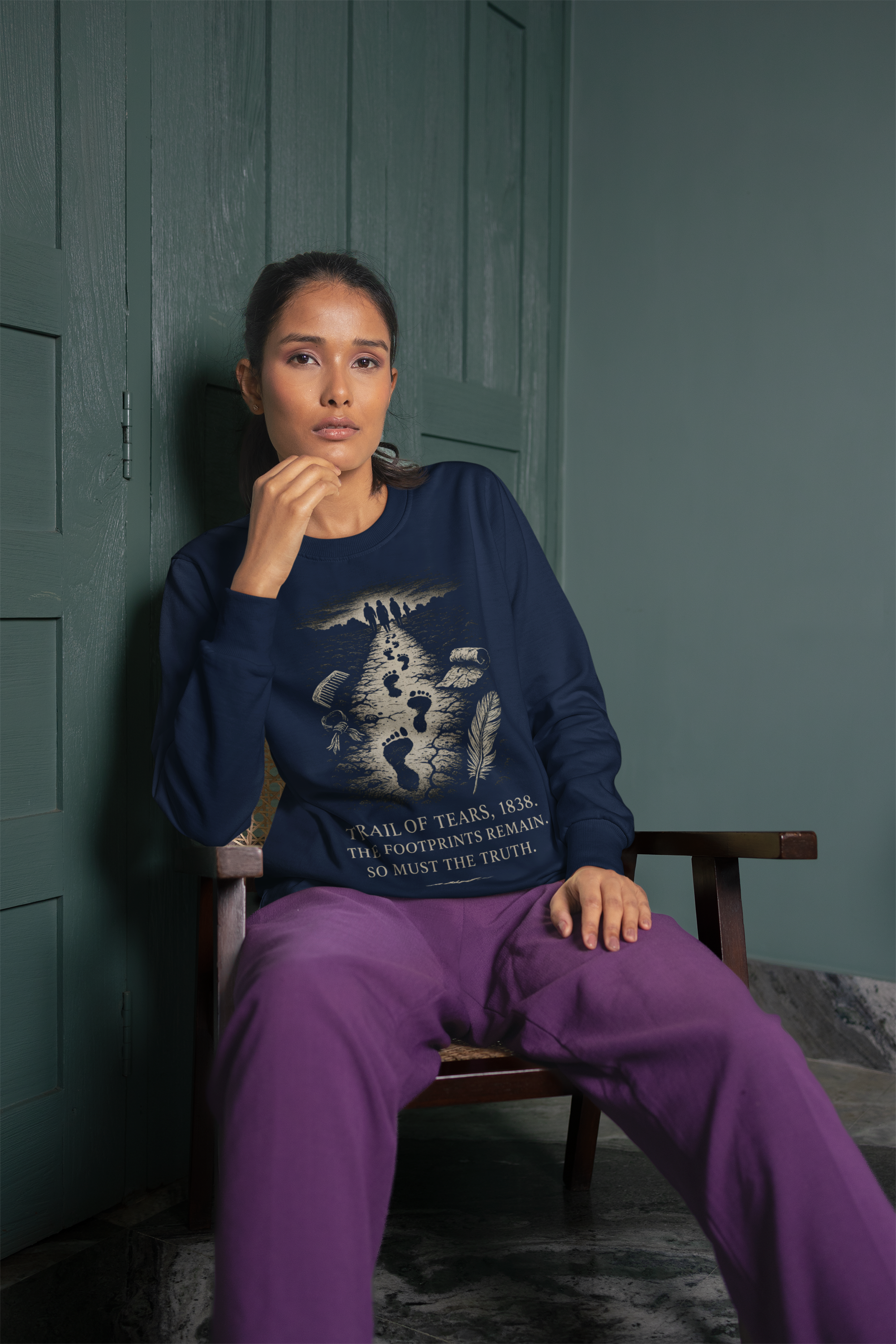 "Micco" | Trail Of Tears | Crewneck Sweatshirt