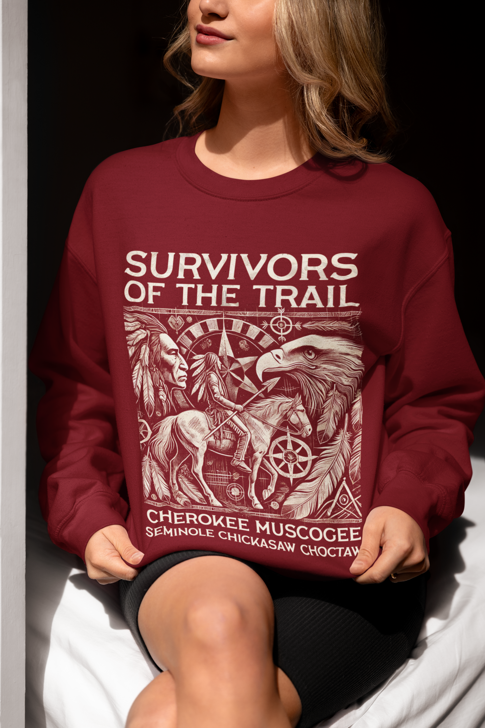 "Chayton" | Trail Of Tears | Crewneck Sweatshirt