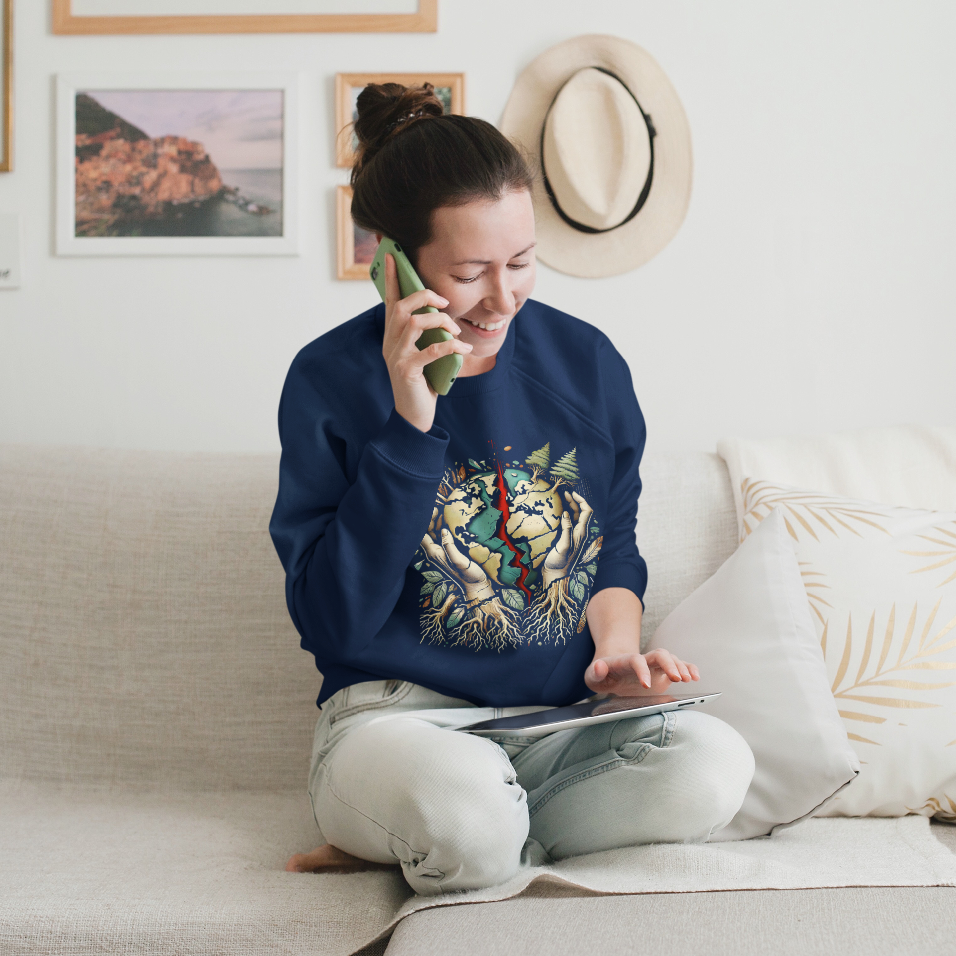 "Elan" | The Earth | Crewneck Sweatshirt
