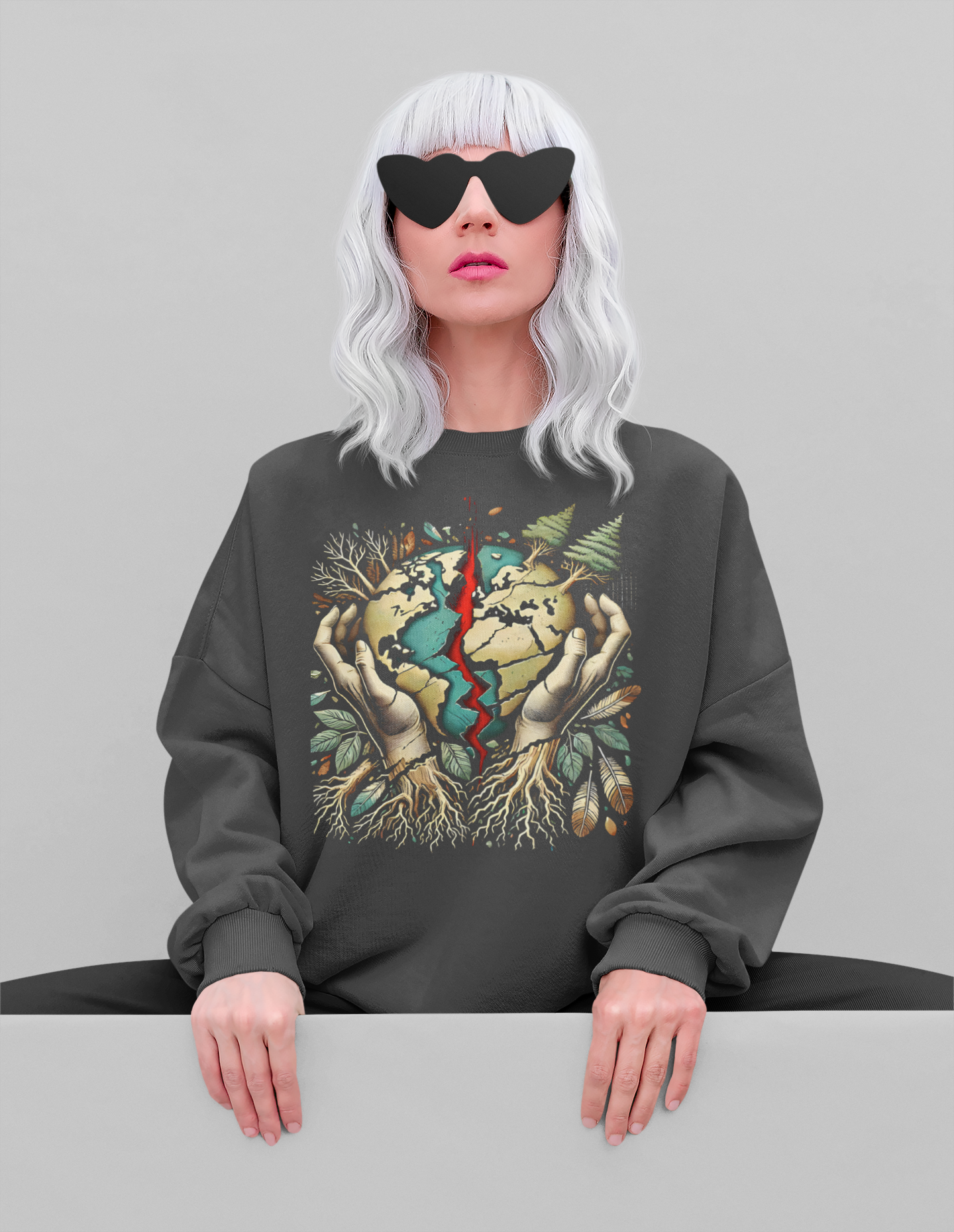 "Elan" | The Earth | Crewneck Sweatshirt