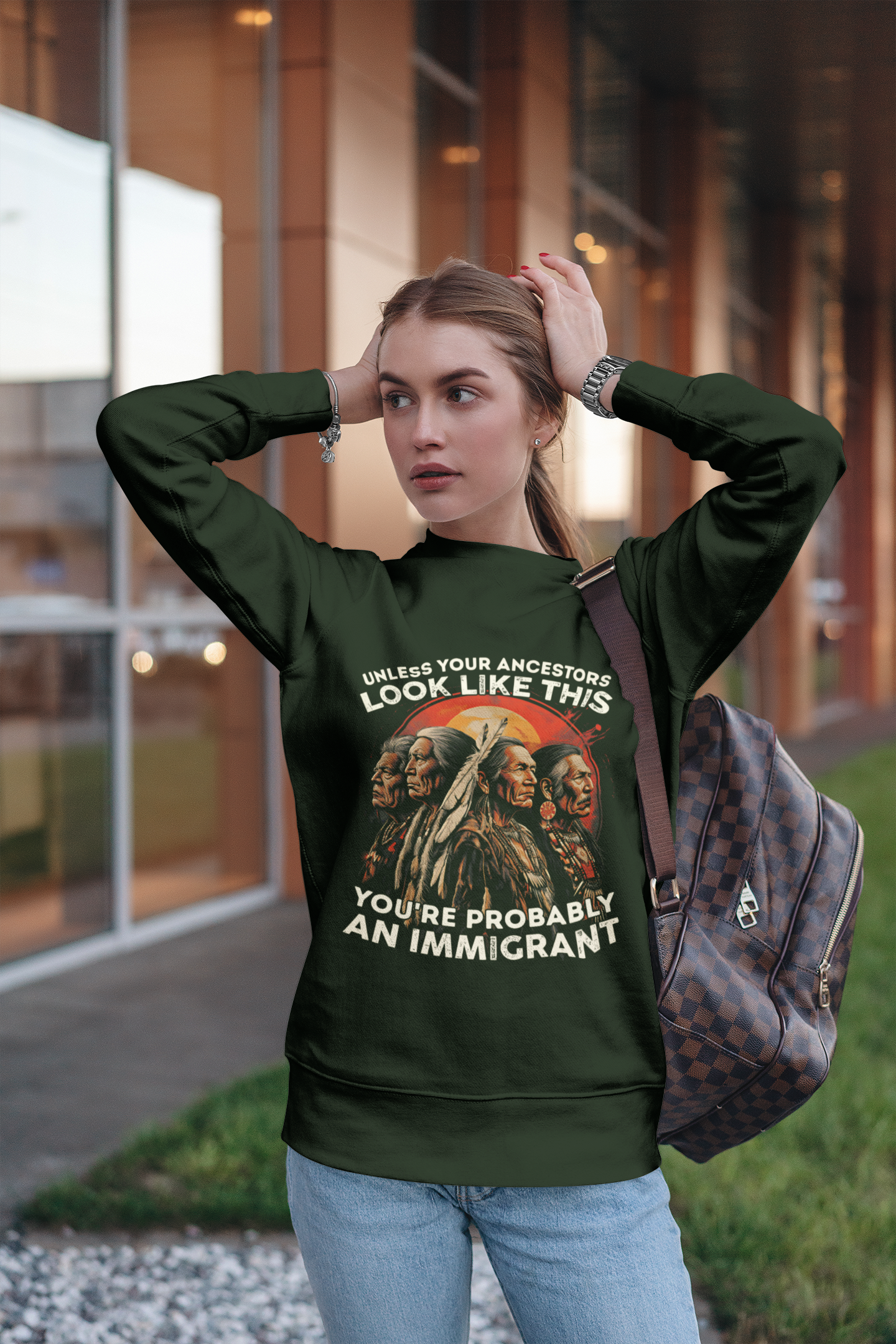 "Angeni" | Trail Of Tears | Crewneck Sweatshirt