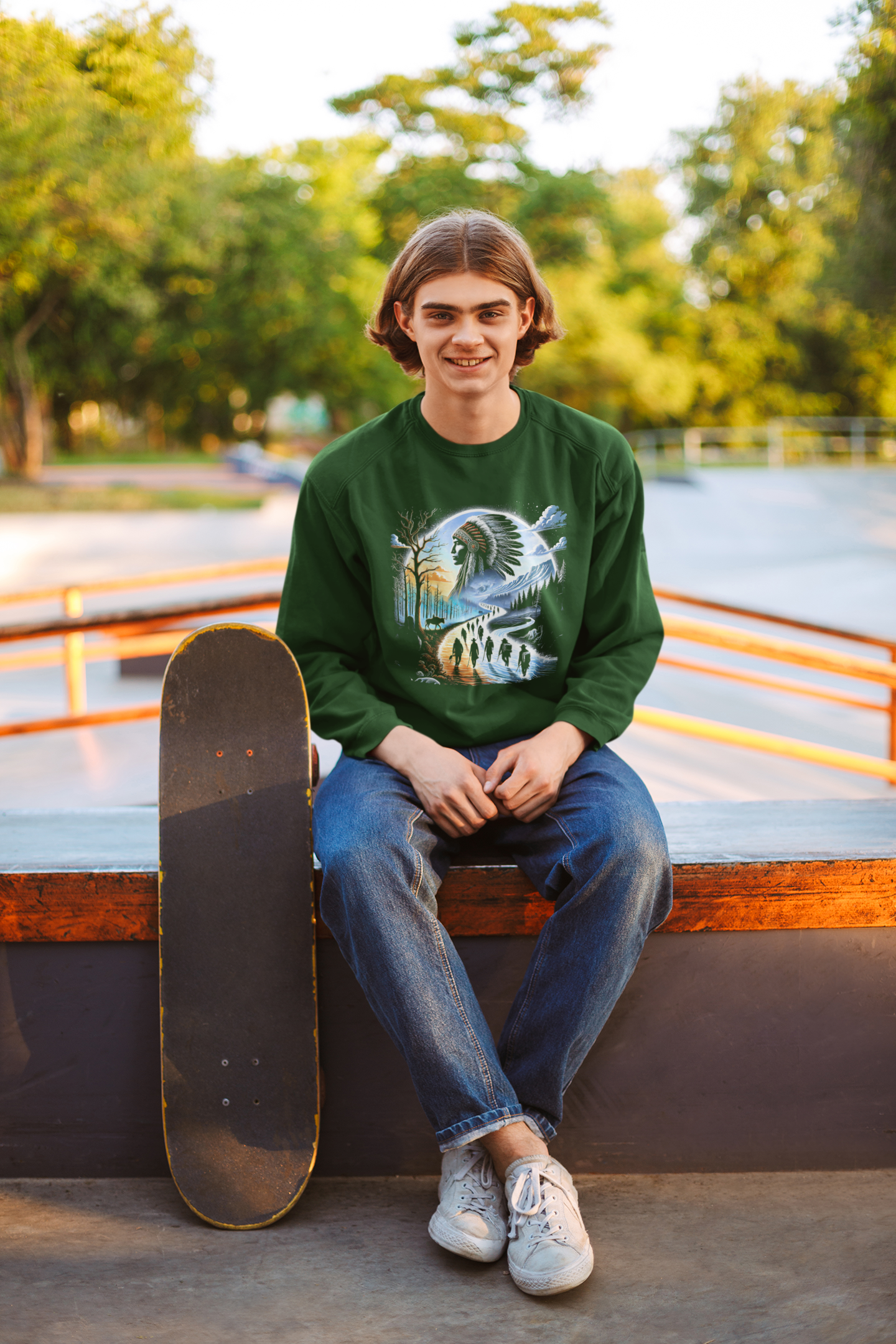 "Leotie" | Trail Of Tears | Crewneck Sweatshirt