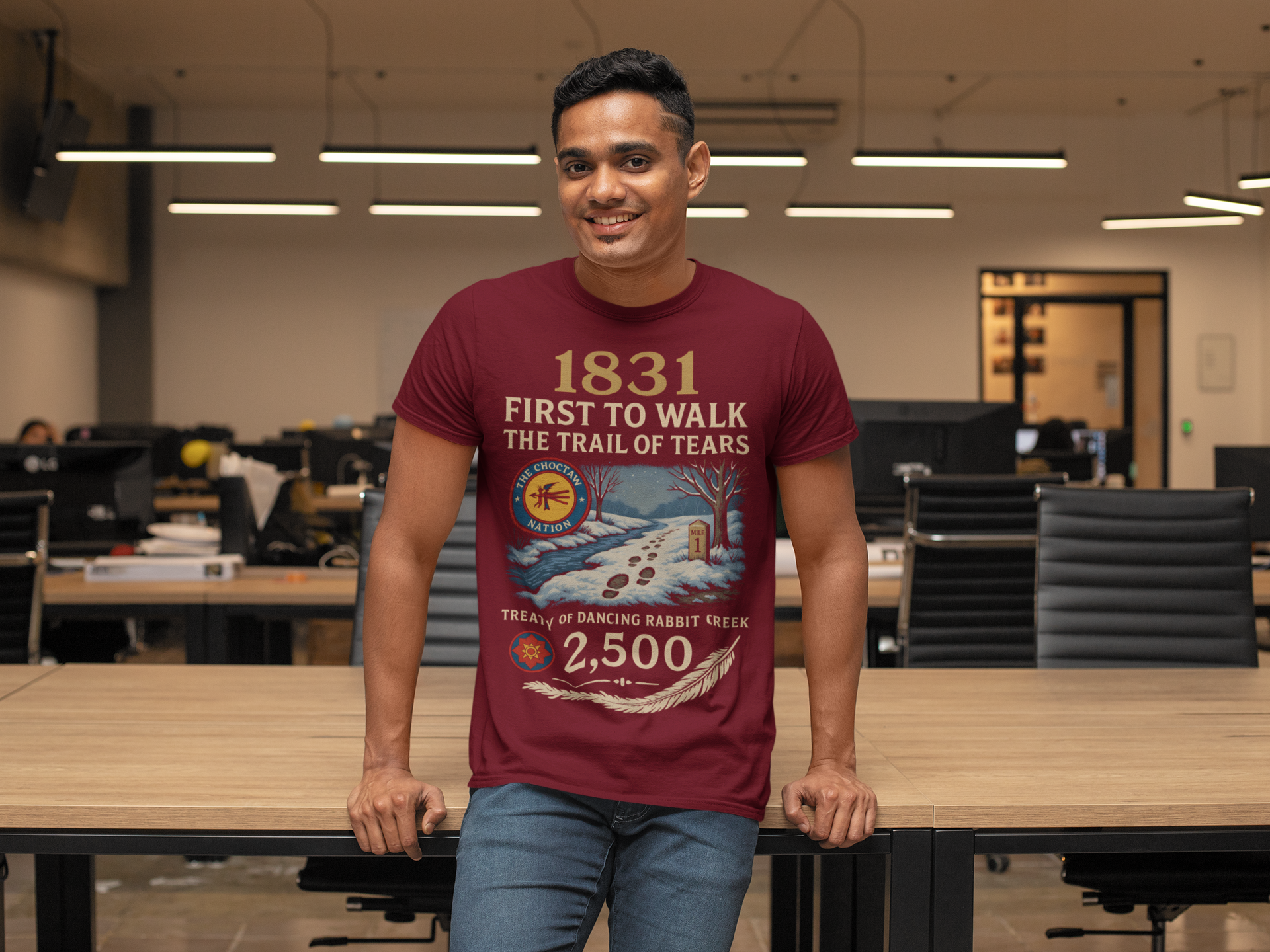"Sahni" | Trail Of Tears | Unisex Tee
