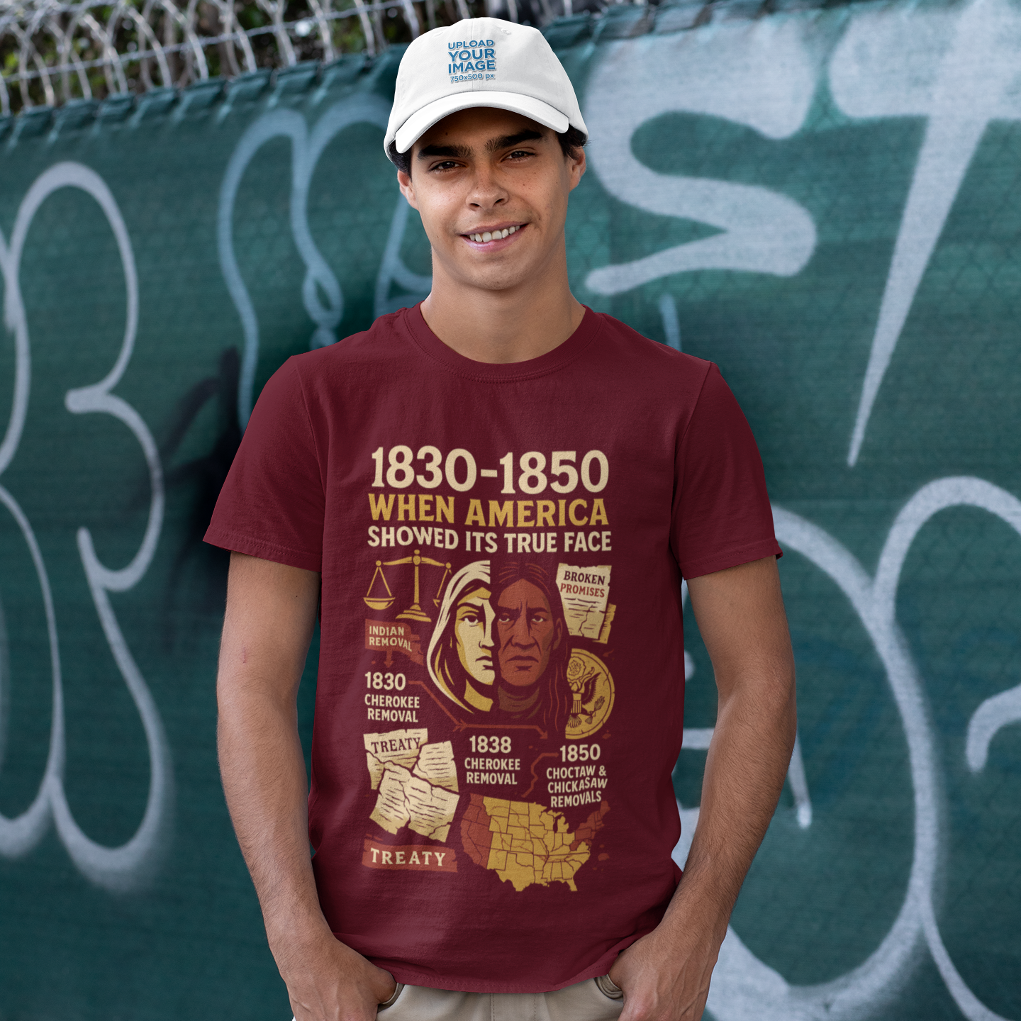 "Nokah" | Trail Of Tears | Unisex Tee