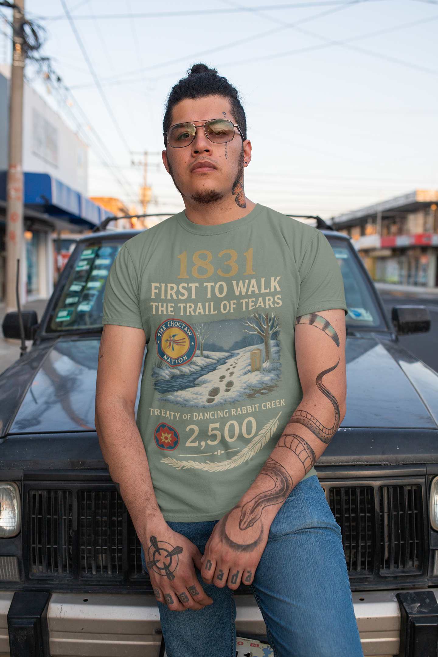 "Sahni" | Trail Of Tears | Unisex Tee