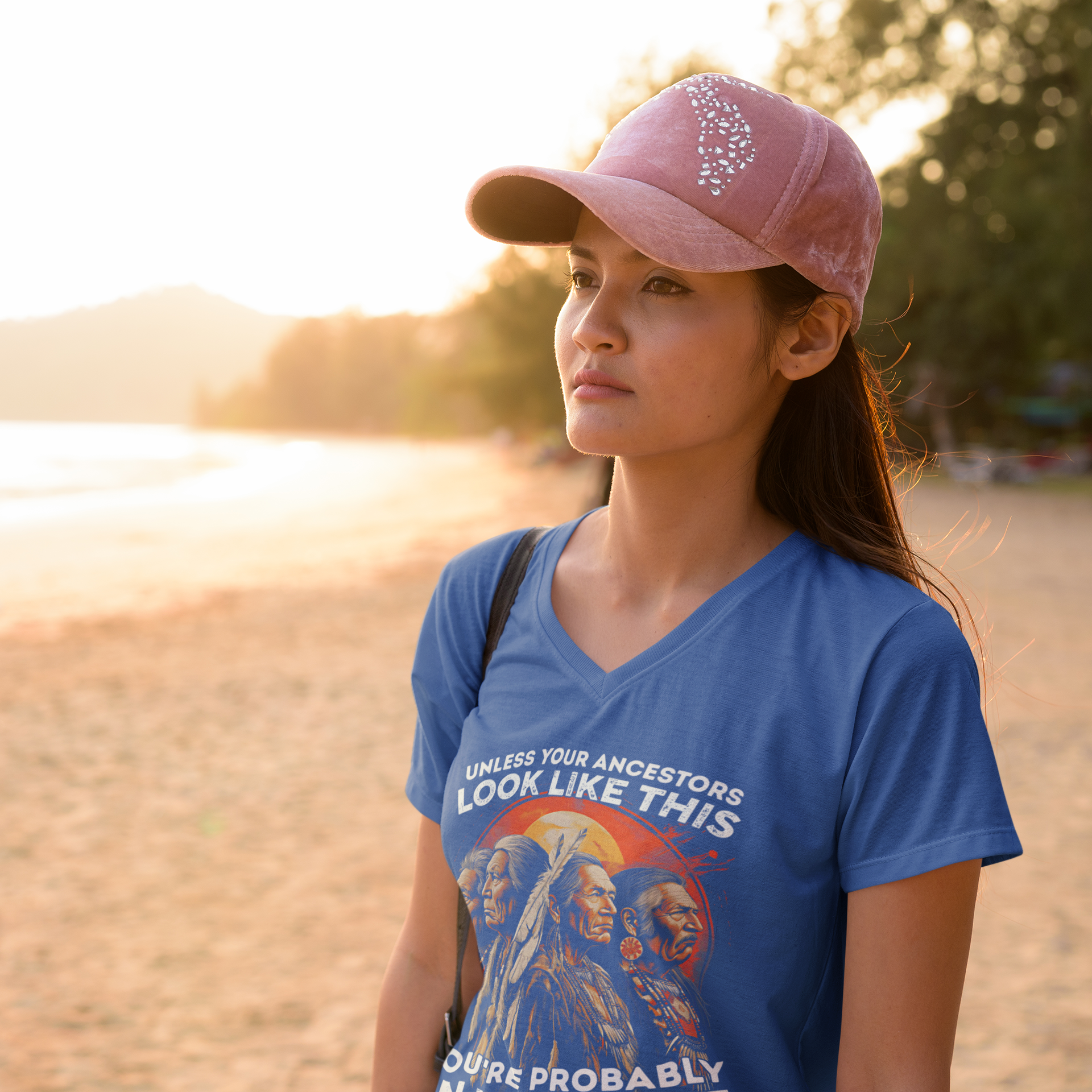 "Angeni" | Ancestors’ Pride | V-neck Tee