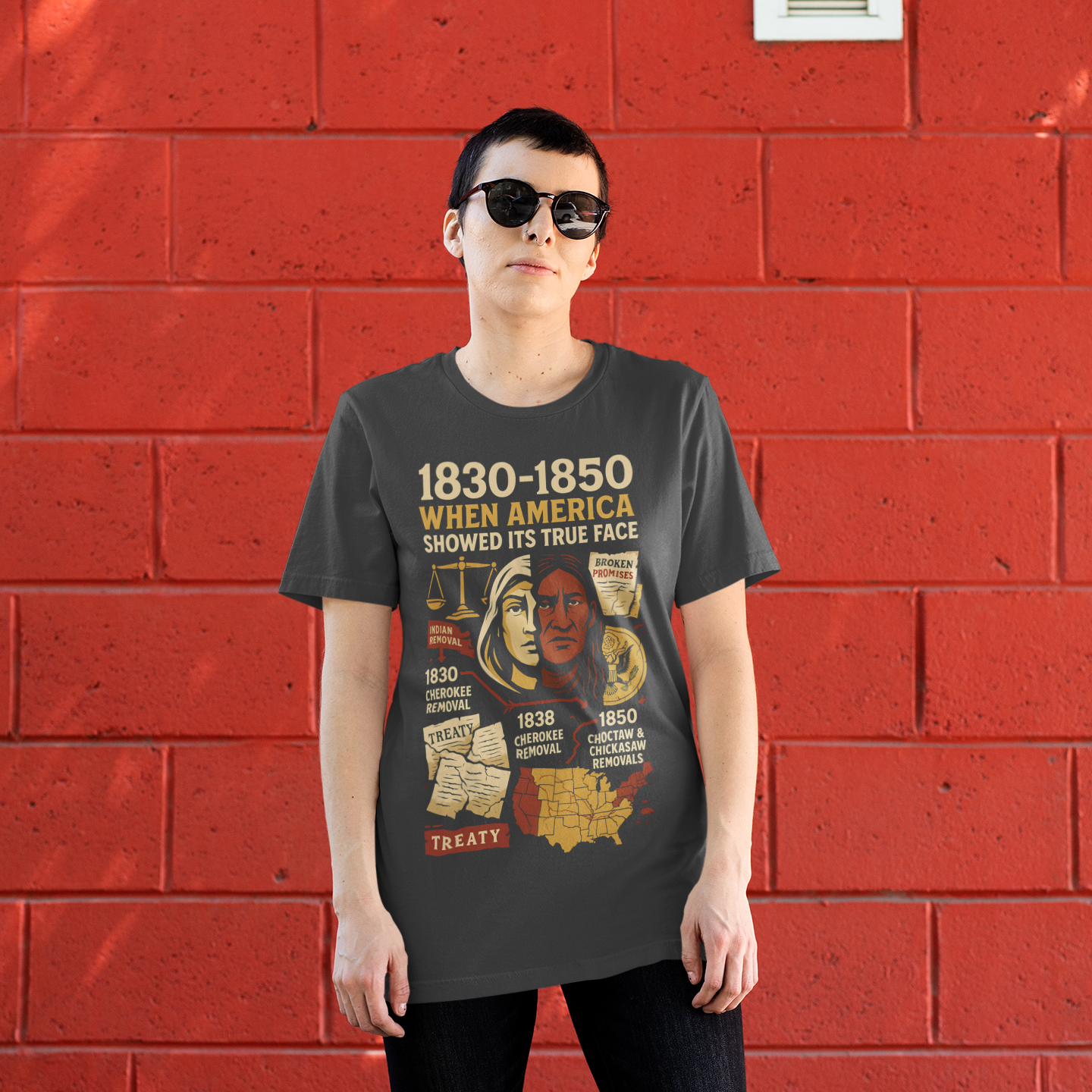 "Nokah" | Trail Of Tears | Unisex Tee