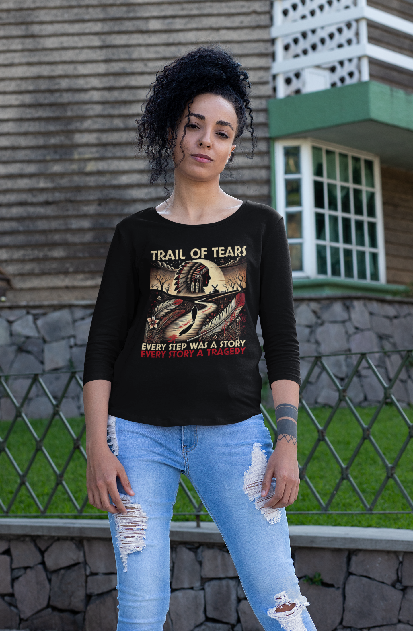 "Tsula" | Trail Of Tears | Long Sleeve