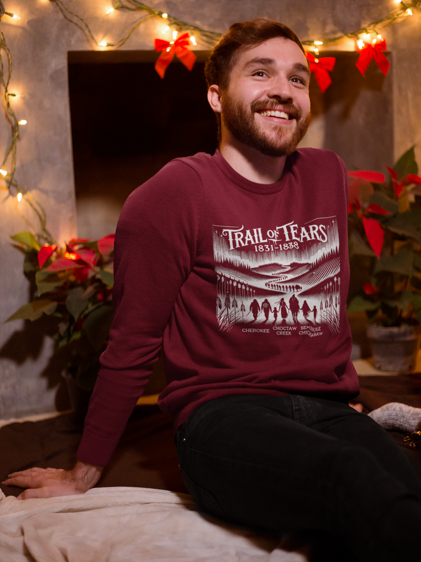 "Lomasi" | Trail Of Tears | Crewneck Sweatshirt