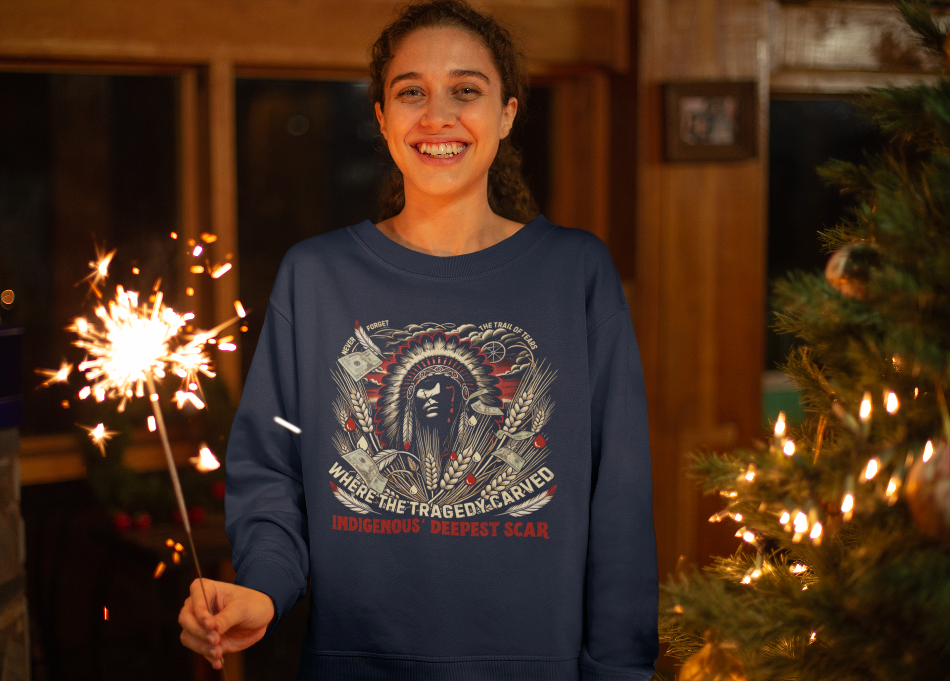 "Nashoba" | Trail Of Tears | Crewneck Sweatshirt