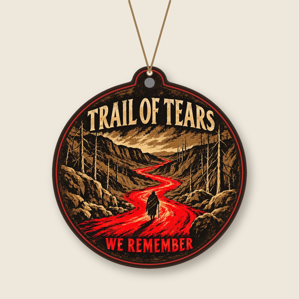 Wapun Trail of Tears remembrance ornament