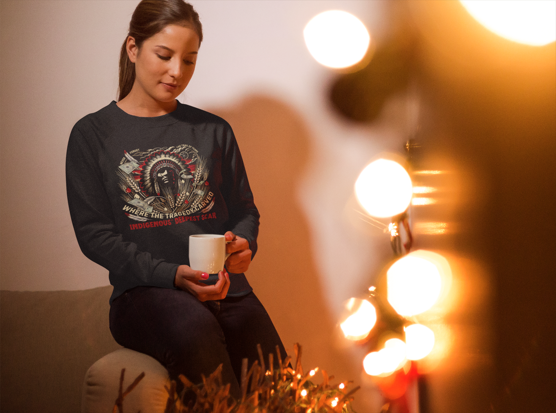 "Nashoba" | Trail Of Tears | Crewneck Sweatshirt